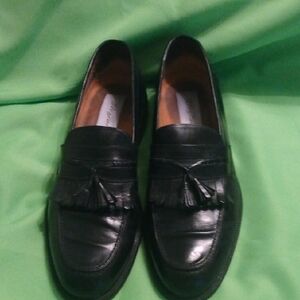 Black Tassel Loafers